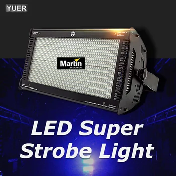 YUER 1000LEDs RGB 3 ב-1 LED אורות מהבהבים רקע אפקט דקורטיבי תאורה DMX מבוקר מקוטע מהבהבים די. ג ' יי אורות דיסקו