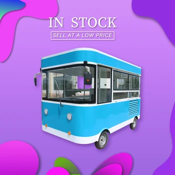 במלאי 3.5 מ ' אורך רכב חשמלי מזון מהיר משאית חיצונית בועה תה גלידה אוטומטיות העגלה קייטרינג עם ציוד מטבח